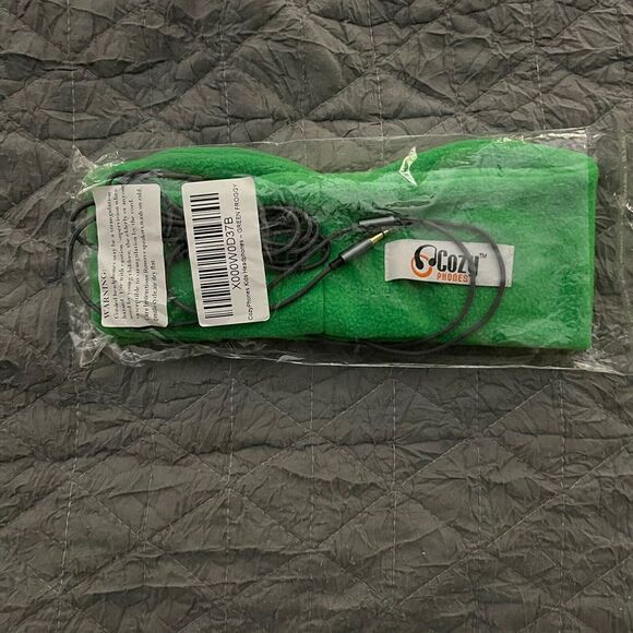 Green Frog Cozy Phones Over the Ears Wearable Headband Headphones for Kids - Picture 5 of 9